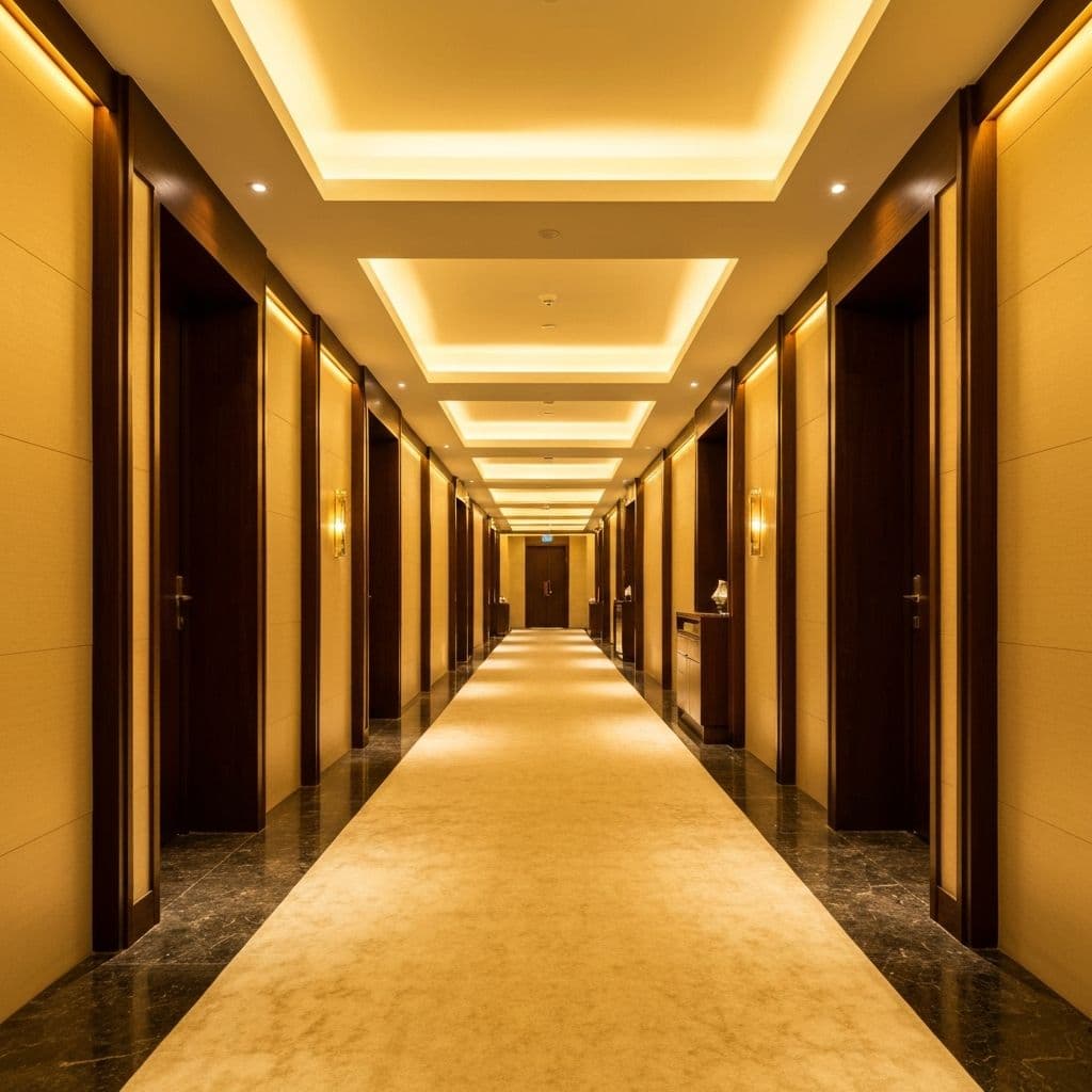 Hotel hallway